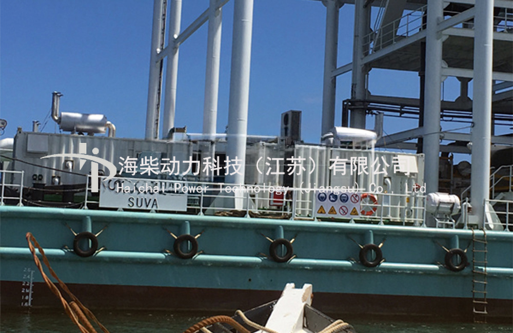 出口到斐济的船用发电机组